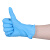 君御 SF7503一次性丁腈抛弃式手套加厚型（4.5g）蓝色100只/盒 XL 