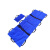 松叶森林 牛津布折叠软担架 展开尺寸1800×670mm 折叠尺寸500×270mm 蓝色 带包 1套/箱 套