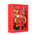 微型小消防站工具器材箱微形工地器材展示柜子应急灭火全套装定制 酒红色 L55-8人消防站