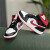 耐克（NIKE）潮Air Jordan aj1板鞋男女新款中高帮休闲运动耐磨篮球鞋 554725/554724-132薄荷绿 36