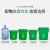 安大侠 手提垃圾桶带盖厨余垃圾 分类干湿分离过滤桶 20升圆桶+盖+（灰色）其他垃圾