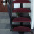 安赛瑞 楼梯地垫 木楼梯地垫 75×24×3cm 免胶自贴楼梯防滑踏步垫 实木地毯 弧形 紫色700600