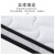 京居 椰棕乳胶床垫 单人双人床铺垫子可折叠软硬两面棕垫 JJCD02款 1.9*1.5米