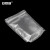 安赛瑞 磨砂透明自立袋 自封夹链包装袋干货果茶叶储存运输密封袋24×30+5cm 50个 2A00594