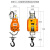 穆运 小金刚微型电动葫芦220v小型便携悬挂式建筑起重升降机卷扬机  360公斤30米线控款 