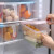 海斯迪克 HKCL-243 pp塑料食品冷冻抽屉式收纳盒 密封保鲜盒 透明4L小号