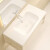 枫茗卫生间侧边收纳卫浴柜原木色洗漱台可丽耐一体式洗手盆浴室柜组合 0.7米（岩板无缝盆+镜柜）