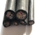 YZ YZW YC50橡套3+1橡胶软电缆10 16 25 35平方2 3芯4防水3+2 RVV 国标软芯3*10+210米