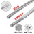 304不锈钢钢丝绳1 1.5 2 3 4 5 6mm超细软钢丝线晾衣绳子 6mm钢丝绳10米送4个铝套