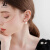 菲乐普耳环女一款多戴珍珠小众设计感气质耳钉法式复古时尚轻奢 多种戴法