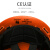 哥尔姆安全帽ABS透气 工地建筑施工帽子logo定制GM718红色帽+透明镜