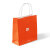 天元 小米纸制礼品袋3号（橙色）220*150*60mm 300个/箱 MI购物袋 手提袋 可定制印刷