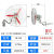 承琉防爆摇头扇BTSFB-500落地式600壁挂式750防爆风扇220V牛角扇380V FB-750壁式220V