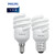 飞利浦（PHILIPS）照明企业客户 标准螺旋型节能灯 5W E14螺口 CD 白光 优惠装20只 