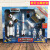暮柒六一儿童节火箭玩具套装航天飞机模型航天器飞船宇航员男孩子3 歼十战斗机模型 迷彩