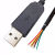 FTDIft232串口转接线USB通信线串行通讯线USB-RS232-WE-1800 FT232RNL USBRS232WE1800同功 0.5m