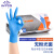 英科医疗（INTCO）一次性合成防护手套蓝色食品级无粉光面M5.0g 100只/盒 L 