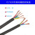 YZYC国标铜芯橡套软电缆2/3/4/5芯1.5/2.5/4/6平方橡皮线橡胶线 5*2.5