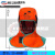橙央火狐狸23-6690电焊帽阻燃焊工帽防烫 23-6680z焊接披肩头套 RH19W暖款