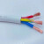LBAJI 电线电缆光缆防水橡套软线 单位：米 BV-4mm双色