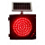 太阳能红闪灯常亮红灯铁路道口警示灯路口交通信号灯 太阳能300型红灯常亮 标配型