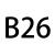 三角皮带 B型 MISUBOSHIB11—B80电机空压机皮带 B26