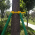 MIVM园林绿化树木支撑架防风防倒大树固定器镀锌钢管扶树杆大树架撑杆 4.8直径壁厚1.2长4米(4根) 含抱