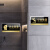 冰禹 BYaf-1503 亚克力警示牌门牌 办公室科室提示牌 24.5*12cm 无障碍电梯