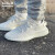 阿迪达斯 （adidas）【严选好物】 Yeezy Boost 350 V2 椰子350男女休闲跑步鞋 纯白2.0冰淇淋HQ6316 46