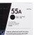 惠普（HP） CE255A 55A 黑色原装 LaserJet 硒鼓 (适用LaserJet P3015  M525   M521)三年保