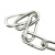 屹选工品 304不锈钢防盗链锁链长环链条 金属铁链链条 直径5mm长30米