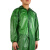 沸耐笙 FNS-24027 劳保工地PVC分体海胶雨衣套装 绿色分体1.2斤 1套