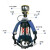 初构想曲珞 正压式空气呼吸器 SCBA105K含6.8升气瓶 一个价