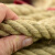 粗细麻绳手工编织diy细绳子黄麻粗麻绳复古装饰品捆绑绳 20毫米10米/1捆 原色