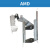 电梯门刀AMD R6 R5 D7 R2带锁带支架轿门门刀KM900650G13适用通力 R2标准短臂