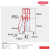 定制 DA折叠工程作业台四脚滑轮结实耐用高达150kg承载量轻松议价 DA-180ENH)