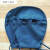 礼丝汀帆布面罩电焊工面罩护脸电焊眼镜头戴式二保焊焊工护脸 2个护耳款1灰+1蓝帆布面罩