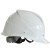 海斯迪克 HK-763 安全认证绝缘安全帽ABS 可印字 工程施工 工业建筑防砸抗冲击保护头盔 TQ型白色透气