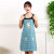 佳护厨房围裙韩版时尚可爱卡通小兔子围裙工作广告礼品围裙定制印字 咖啡色 60CM*90CM左右
