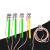 10kv接地线 高压接地线10kv25平方低压室内户外母排螺旋手握线路 0.5米棒3根1*3+4米线+夹配包