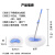 共泰 牛奶丝拖把 软毛除尘掸子伸缩擦车洗车工具地拖墩布 120cm拖把