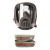 普达MJ-4007全面具套装 喷漆化工农药罩 工业粉尘全脸防护全面具 配3号盒+棉+盖*1套（7-30天货期）