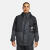 耐克（NIKE）男装运动外套 Air Woven 柔软防水舒适透气耐磨男士夹克 Black/Grey XS