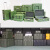 户外简约军绿滚塑箱箱收纳箱车载物资塑料指挥作业急救箱带轮 950680650 军绿色
