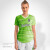 ORKY 沃恺 女定制训练服短袖足球服套装球衣修身夏季比赛亲子装 绿色单上衣（3套起订） 2XS