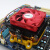 AMD主板支架 B350A320X370 B450扣具AM4散热器底座AM3锐龙CPU背板 D款 AM4--金属单底板