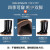 斯铂格 劳保雨靴PVC防滑防水防刺靴子 高筒黑色-牛津底-加绒款40