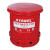 SYSBEL西斯贝尔WA8109700脚踏21加仑实验室CE认证防火垃圾桶防爆桶油渍废弃物收集桶 WA8109300
