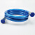 304不锈钢波纹管进水管4分水管软管金属防爆冷热热水管 2.5米(蓝色)