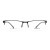 目戲（EYEPLAY）眼镜框架防蓝光眼镜眼镜男女款黑色半框电脑平光近视眼镜1013 C2-枪色+1.67镜片+镜框
